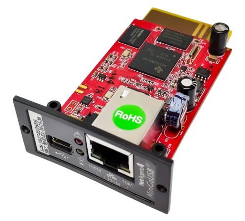 SE9604 Сетевая карта 10/100/1000М для однофазных ИБП Systeme Electric (Netility)