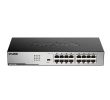 D-Link DGS-1016D/J1A Неуправляемый коммутатор с 16 портами 10/100/1000Base-T