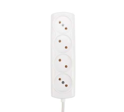 PROconnect (11-7220) Удлинитель OPTIMA 4 гнезда, 3м, 2х0,75мм?, б/з, белый