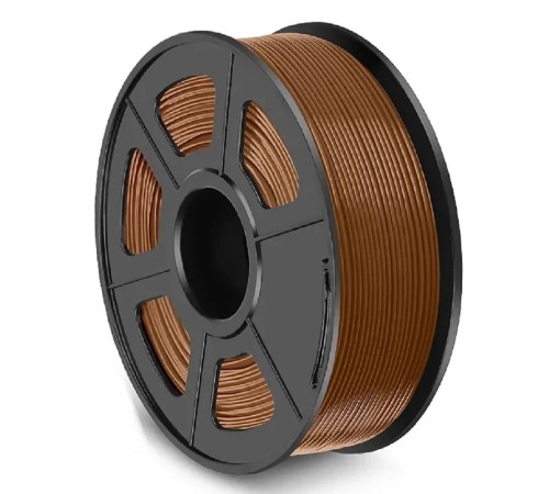 Филамент NVPRINT PETG Coffee для 3D печати диаметр 1.75мм  длина 330 метров  масса 1 кг