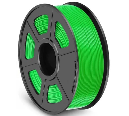 Филамент NVPRINT PETG Green для 3D печати диаметр 1.75мм  длина 330 метров  масса 1 кг