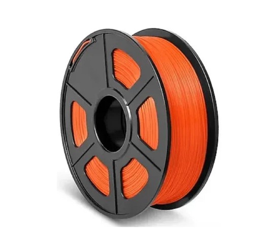 Филамент NVPRINT PETG Orange для 3D печати диаметр 1.75мм  длина 330 метров  масса 1 кг