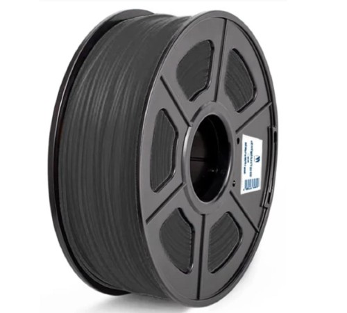 Филамент NVPRINT PLA  Black для 3D печати диаметр 1.75мм  длина 330 метров  масса 1 кг