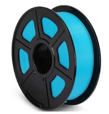 Филамент NVPRINT PLA Cyan для 3D печати диаметр 1.75мм  длина 330 метров  масса 1 кг