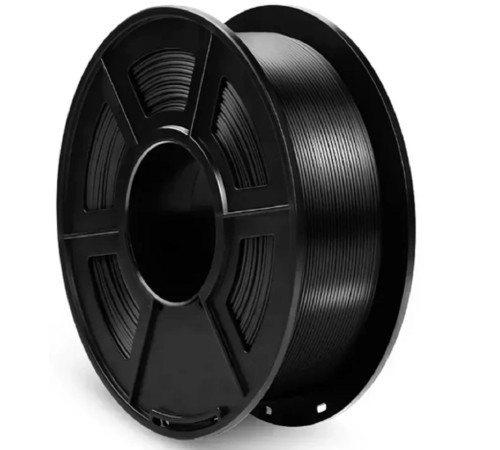 Филамент NVPRINT PLA Matte Black для 3D печати диаметр 1.75мм  длина 330 метров  масса 1 кг