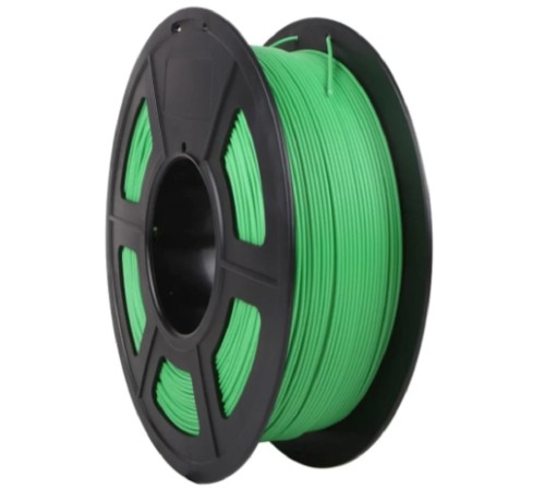 Филамент NVPRINT PLA Matte Green для 3D печати диаметр 1.75мм  длина 330 метров  масса 1 кг