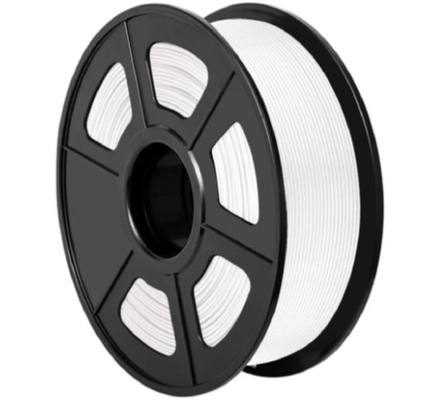 Филамент NVPRINT PLA Meta White для 3D печати диаметр 1.75мм  длина 330 метров  масса 1 кг