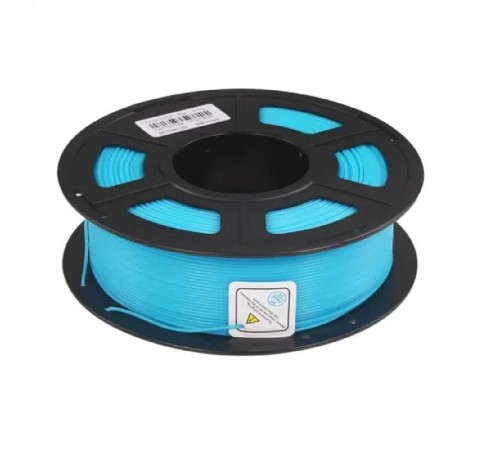 Филамент NVPRINT PLA Noctilucent (Glow In the Dark) Blue для 3D печати диаметр 1.75мм  длина 330 метров  масса 1 кг