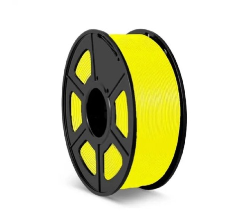 Филамент NVPRINT PLA Noctilucent (Glow In the Dark) Yellow для 3D печати диаметр 1.75мм  длина 330 метров  масса 1 кг