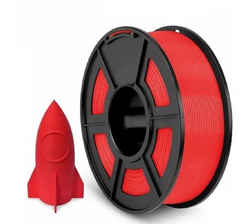Филамент NVPRINT PLA Red для 3D печати диаметр 1.75мм  длина 330 метров  масса 1 кг