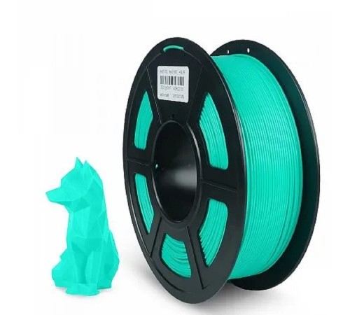Филамент NVPRINT PLA+  Mint Green для 3D печати диаметр 1.75мм  длина 330 метров  масса 1 кг
