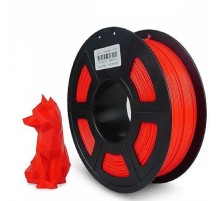 Филамент NVPRINT PLA+ Cherry Red для 3D печати диаметр 1.75мм  длина 330 метров  масса 1 кг