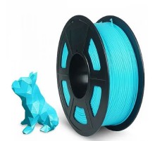 Филамент NVPRINT PLA+ Sky Blue для 3D печати диаметр 1.75мм  длина 330 метров  масса 1 кг