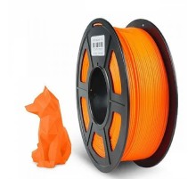 Филамент NVPRINT PLA+ Sunny Orange для 3D печати диаметр 1.75мм  длина 330 метров  масса 1 кг