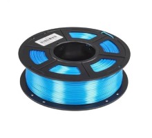 Филамент NVPRINT PLA+ Trasparent Blue для 3D печати диаметр 1.75мм  длина 330 метров  масса 1 кг
