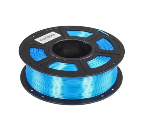 Филамент NVPRINT PLA+ Trasparent Blue для 3D печати диаметр 1.75мм  длина 330 метров  масса 1 кг