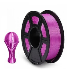 Филамент NVPRINT Silk PLA+ Purple для 3D печати диаметр 1.75мм  длина 330 метров  масса 1 кг