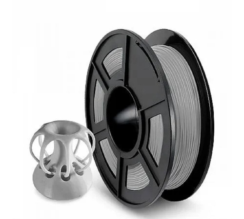Филамент NVPRINT TPU Grey для 3D печати диаметр 1.75мм  длина 165 метров  масса 0,5 кг
