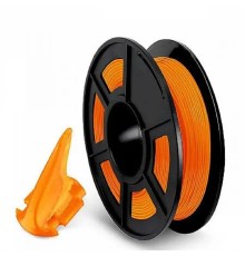 Филамент NVPRINT TPU Orange для 3D печати диаметр 1.75мм  длина 165 метров  масса 0,5 кг