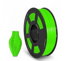 Филамент NVPRINT TPU Trans. Green для 3D печати диаметр 1.75мм  длина 165 метров  масса 0,5 кг