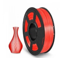 Филамент NVPRINT TPU Trans. Red для 3D печати диаметр 1.75мм  длина 165 метров  масса 0,5 кг