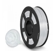 Филамент NVPRINT TPU Trans. White для 3D печати диаметр 1.75мм  длина 165 метров  масса 0,5 кг