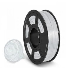 Филамент NVPRINT TPU Trans. White для 3D печати диаметр 1.75мм  длина 165 метров  масса 0,5 кг