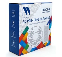 Филамент NVPRINT TPU Trans. для 3D печати диаметр 1.75мм  длина 165 метров  масса 0,5 кг