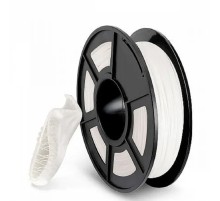 Филамент NVPRINT TPU White для 3D печати диаметр 1.75мм  длина 165 метров  масса 0,5 кг