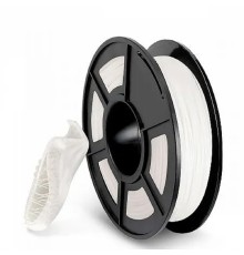 Филамент NVPRINT TPU White для 3D печати диаметр 1.75мм  длина 165 метров  масса 0,5 кг