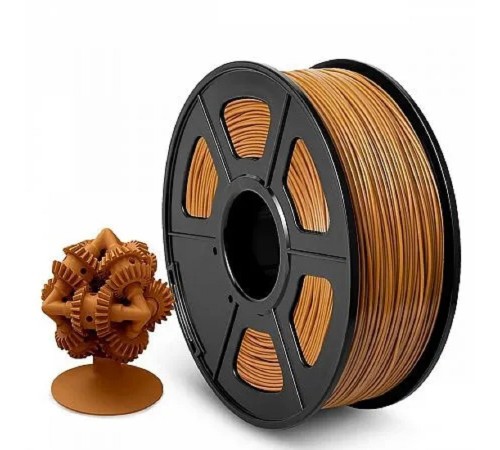Филамент NVPRINT ABS Coffee для 3D печати диаметр 1.75мм  длина 330 метров  масса 1 кг