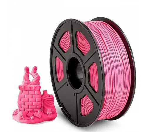 Филамент NVPRINT ABS Pink для 3D печати диаметр 1.75мм  длина 330 метров  масса 1 кг