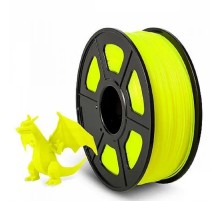 Филамент NVPRINT ABS Yellow для 3D печати диаметр 1.75мм  длина 330 метров  масса 1 кг