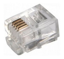 PROconnect (05-1012-3) Разъем телефонный UTP, RJ-14 (6P4C), CAT 3 (100 шт.)