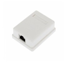 Rexant (03-0142) Розетка компьютерная внешняя, 1-порт FTP RJ-45 (8P8C), CAT 6