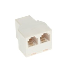 Rexant (03-0032) Телефонный двойник RJ-11 (штекер - 2 гнезда) 6P-4C (50 шт)