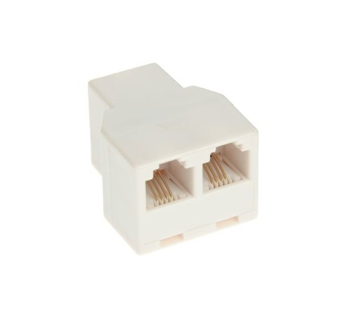 Rexant (03-0032) Телефонный двойник RJ-11 (штекер - 2 гнезда) 6P-4C (50 шт)