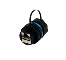 Rexant (02-0285) Индустриальный соединительный модуль, RJ-45(8P8C), FTP, CAT 6, IP68 с защитным колпачком для кабеля