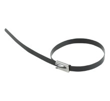 Rexant (07-0428-5) Стяжка кабельная стальная (304) с полимерным покрытием 400x4,6мм (50 шт/уп)