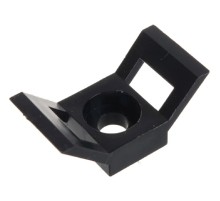 Rexant (07-2105) Площадка для крепления стяжки 29х15х5 мм, черная (100 шт/уп)