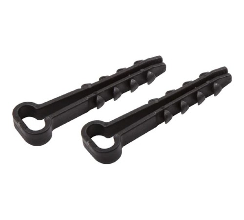 PROconnect (07-4621) Дюбель-хомут 5-10мм, прямоугольный, черный (100 шт/уп)