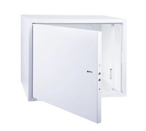 Rexant (04-2254) Шкаф настенный 19" АНТИВАНДАЛЬНЫЙ распашной 14U 600х500х700мм,(ШхГхВ) RAL 7035 PRO
