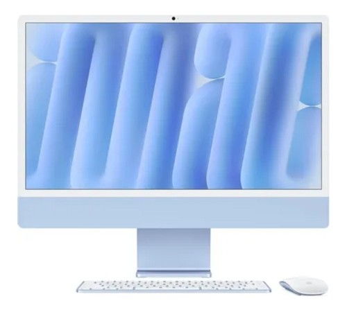 Моноблок Apple iMac 24" Blue (M4, 8C CPU, 8C GPU/16Gb/256Gb SSD) (MWUF3ZP/A) Нужен переходник на EU