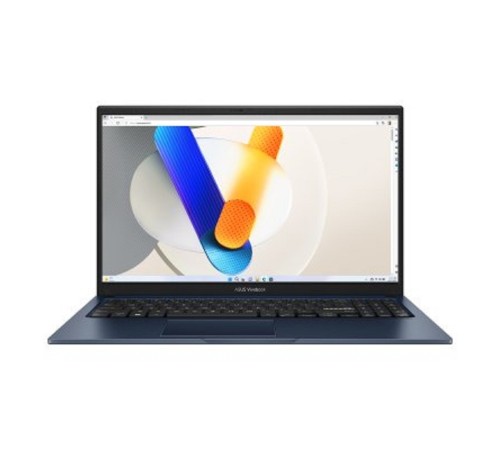 ASUS VivoBook 15 X1504VA-BQ143 [90NB10J1-M00VN0] Blue 15.6" {FHD i3-1315U/8Gb/SSD 512Gb/noOs}