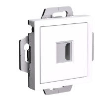 ATLASDESIGN РОЗЕТКА HDMI, механизм, БЕЛЫЙ