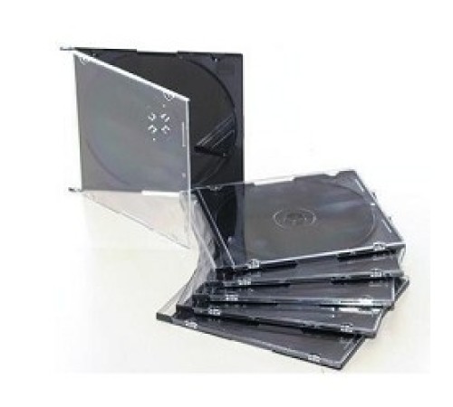 CD-box Slim черн.[CDB-sl] (200 шт.)