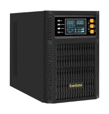 Exegate EX296947RUS ИБП On-line ExeGate PowerExpert TL-1000.LCD.AVR.2SH.USB.RS232.SNMP <1000VA/1000W, On-Line, PF=1, LCD, 2*Schuko, RS232, USB, SNMP-slot, встроенные батареи 12V 7.2Ah - 2шт, Tower, ме