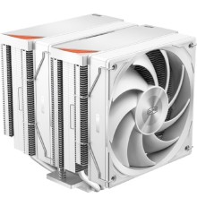 Кулер PCCooler RZ620 WH  S115X/1200/1700/18XX/AM4/AM5 (TDP 265W, 2x120mm PWM FAN, 6 тепловых трубок 6мм, 500-2200RPM, 28-32dBa)