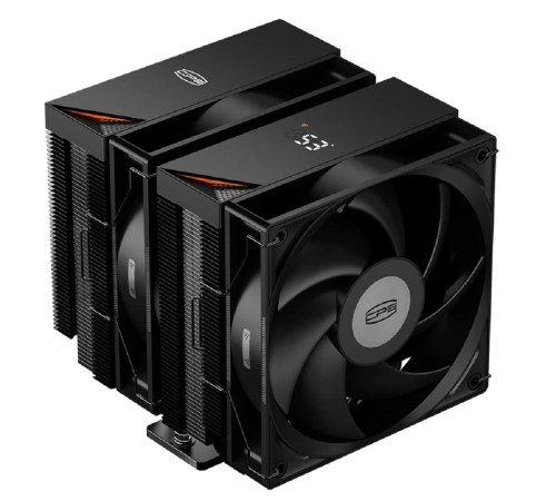 Кулер PCCooler RT620 Digital BK S115X/1200/1700/1851/AM4/AM5 (TDP 265W, 2x120mm PWM FAN, 6 тепловых трубок 6мм, 500-2200RPM, 28-32dBa) Кулер PCCooler RT620 Digital BK S115X/1200/1700/1851/AM4/AM5 (TDP 265W, 2x120mm PWM FAN, 6 тепловых трубок 6мм, 500-2200RPM, 28-32dBa)