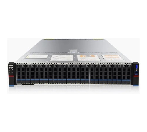 Gooxi SL201-D24R-NV-G4 2U, 2xLGA4677; 32x DDR5;24x 2.5" SATA/SAS/NVMe;2x 2.5" rear SAS/SATA; 2x 2.5" rear NVMe;2х M.2 NVMe 2280;2xPCIe 5.0x16; 4xPCIe 5.0x8; 2x OCP3.0; no LAN; IPMI; RAIL; 2x1300W Gooxi SL201-D24R-NV-G4 2U, 2xLGA4677; 32x DDR5;24x 2.5" SATA/SAS/NVMe;2x 2.5" rear SAS/SATA; 2x 2.5" rear NVMe;2х M.2 NVMe 2280;2xPCIe 5.0x16; 4xPCIe 5.0x8; 2x OCP3.0; no LAN; IPMI; RAIL; 2x1300W